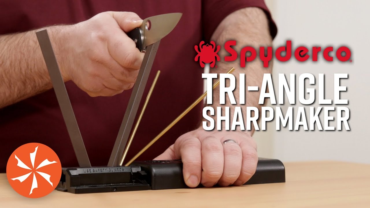 Spyderco Tri-Angle Sharpmaker — thumbnail of a cited video review