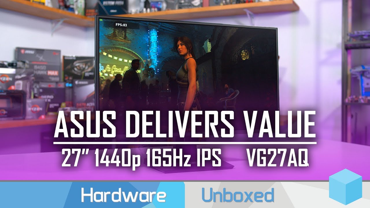 ASUS TUF Gaming VG27AQ — thumbnail of a cited video review