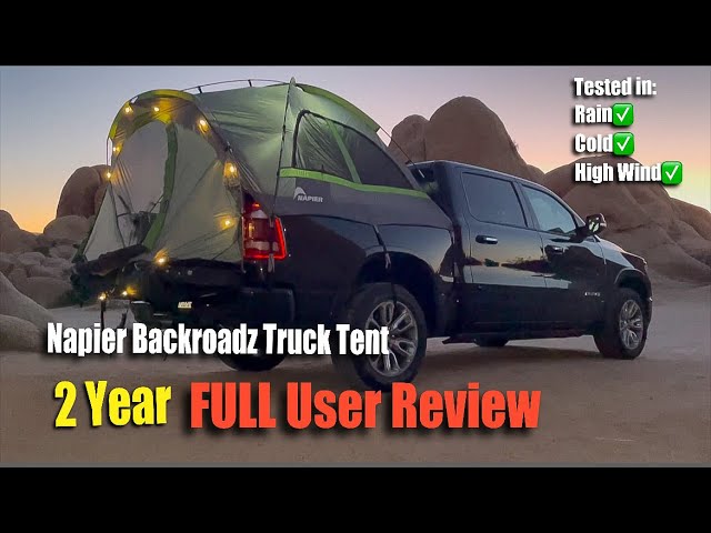 Napier Backroadz Truck Tent — thumbnail of a cited video review