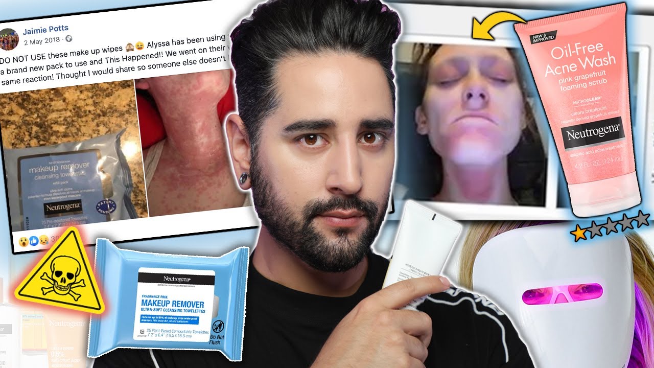Neutrogena Cleansing Towelettes — thumbnail of a cited video review