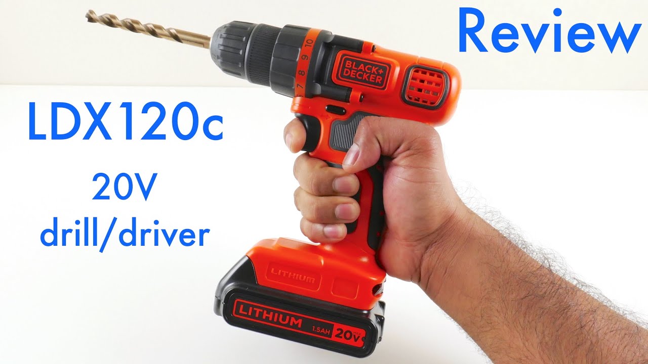 Black+Decker LDX120C — thumbnail of a cited video review