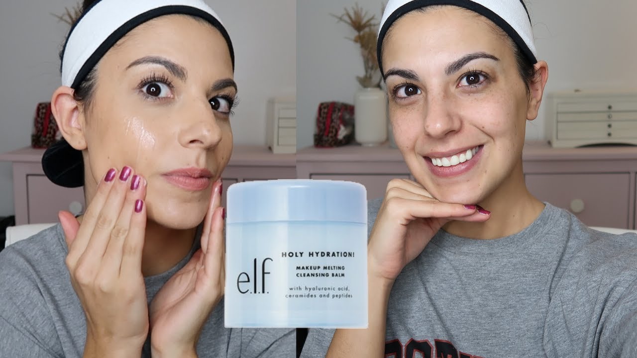 e.l.f. Holy Hydration Cleansing Balm — thumbnail of a cited video review