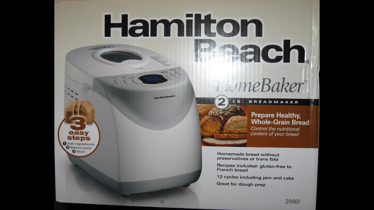 Hamilton Beach HomeBaker — thumbnail of a cited video review