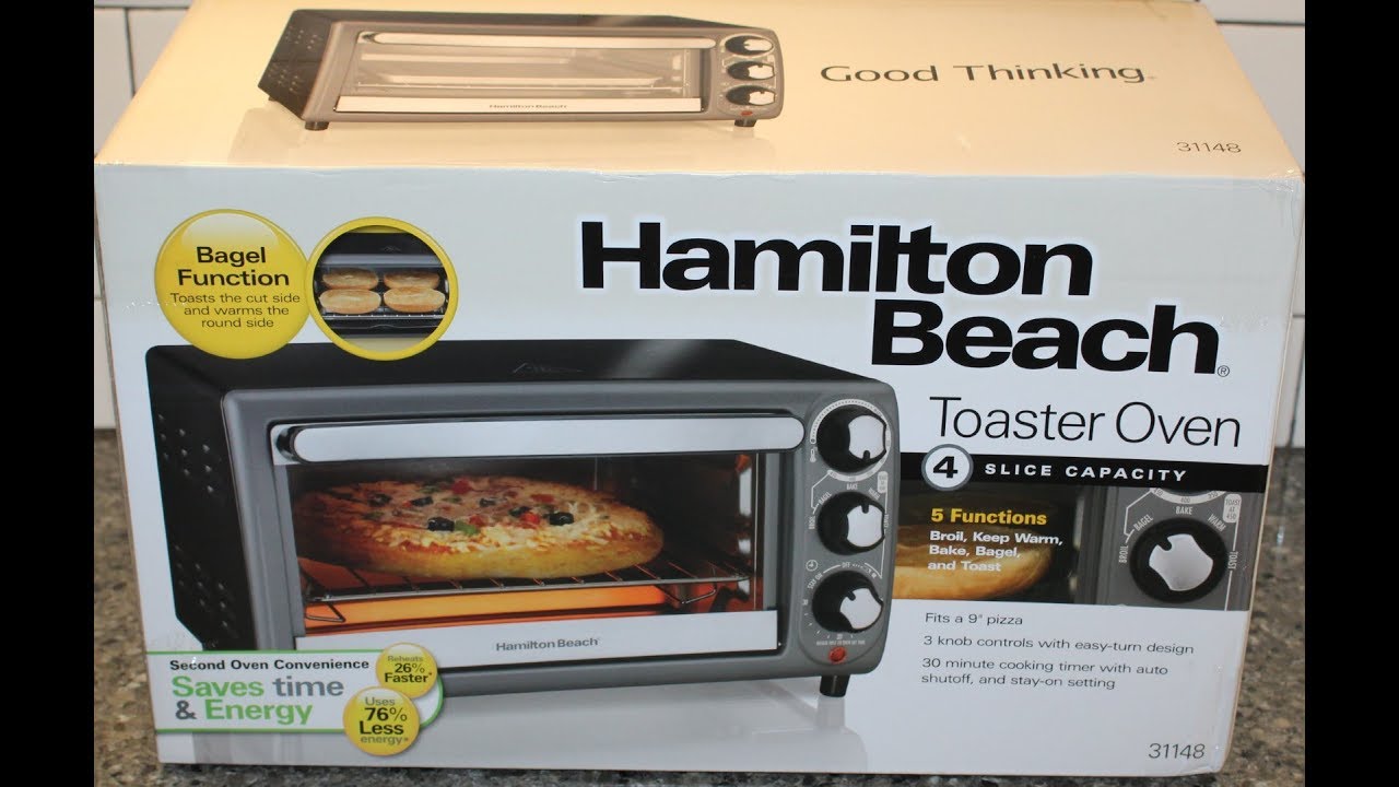 Hamilton Beach Toaster Oven — thumbnail of a cited video review