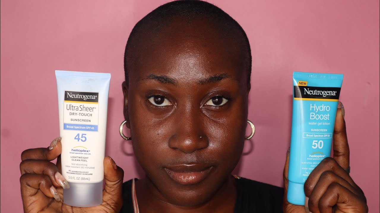 Neutrogena Ultra Sheer Dry-Touch — thumbnail of a cited video review