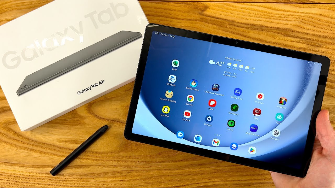 Samsung Galaxy Tab A9 / A9+ — thumbnail of a cited video review