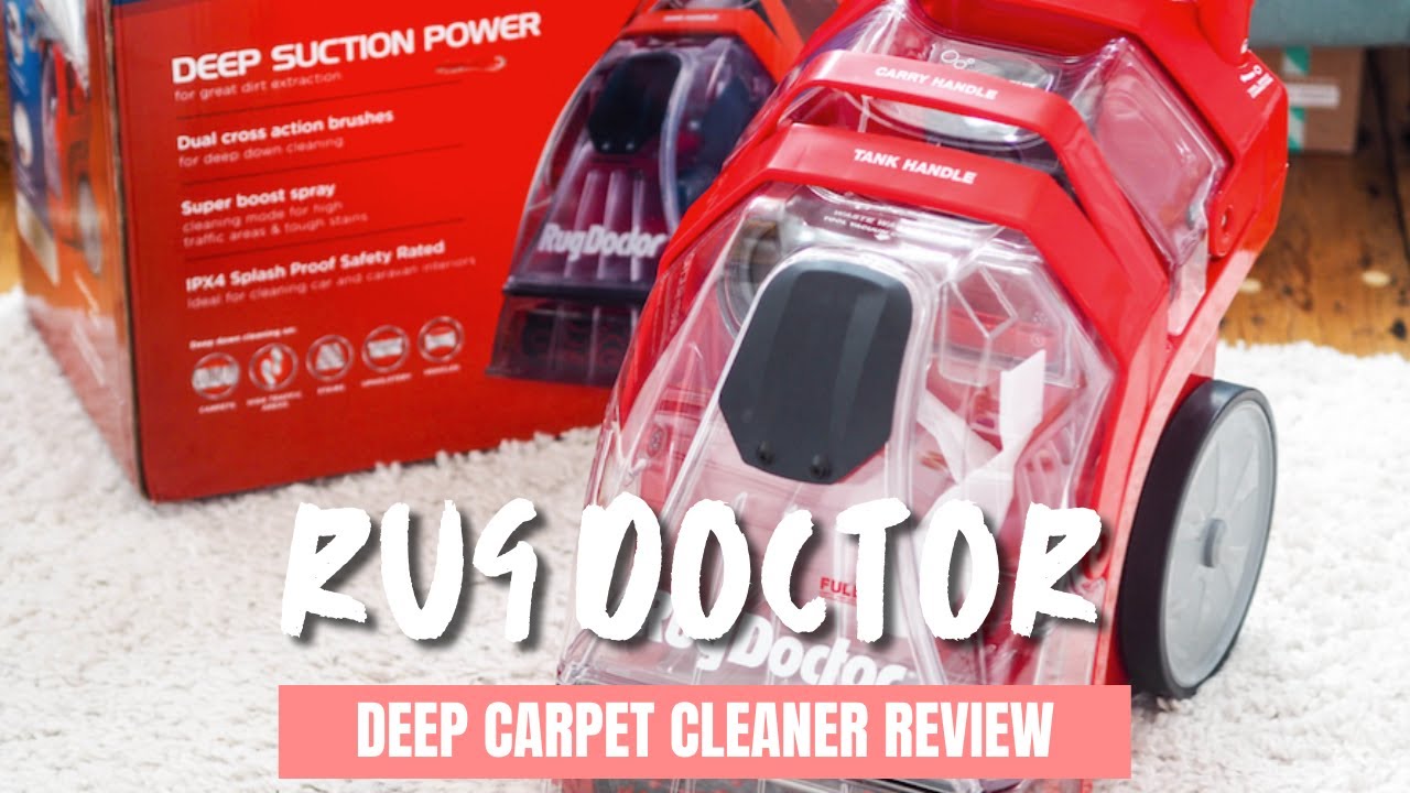 Rug Doctor Deep Carpet Cleaner — thumbnail of a cited video review