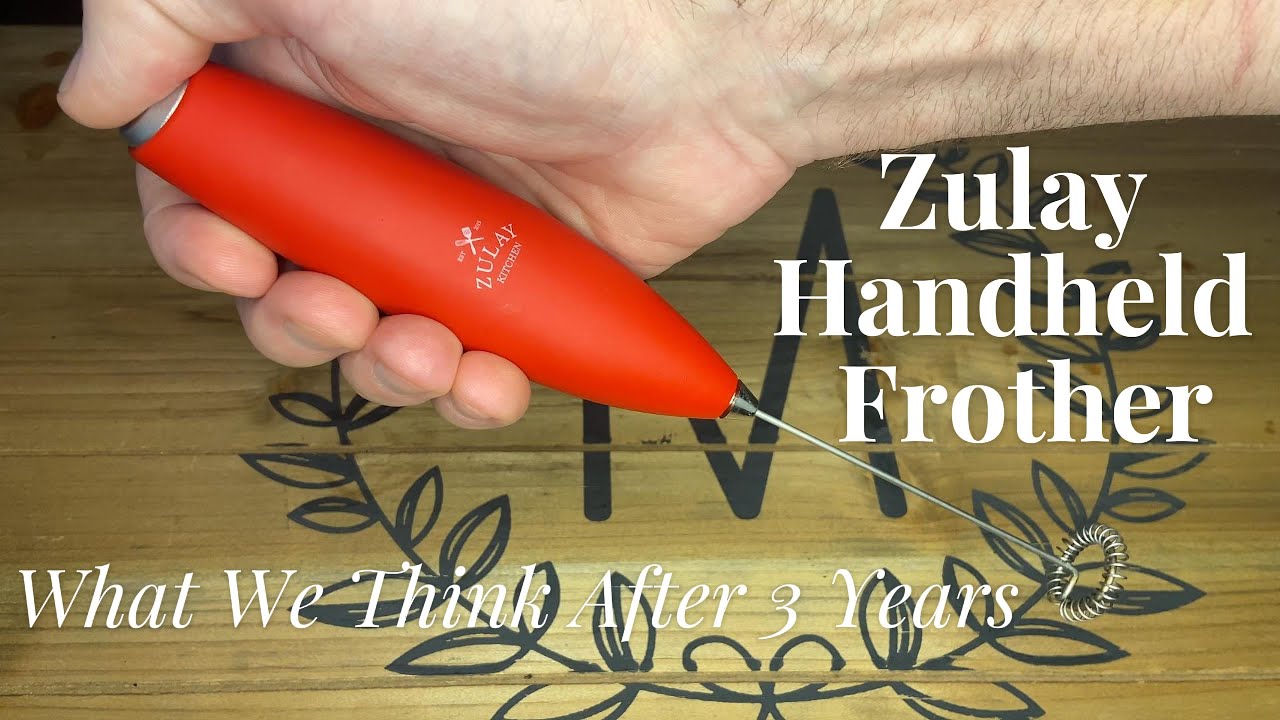 Zulay Handheld Frother — thumbnail of a cited video review