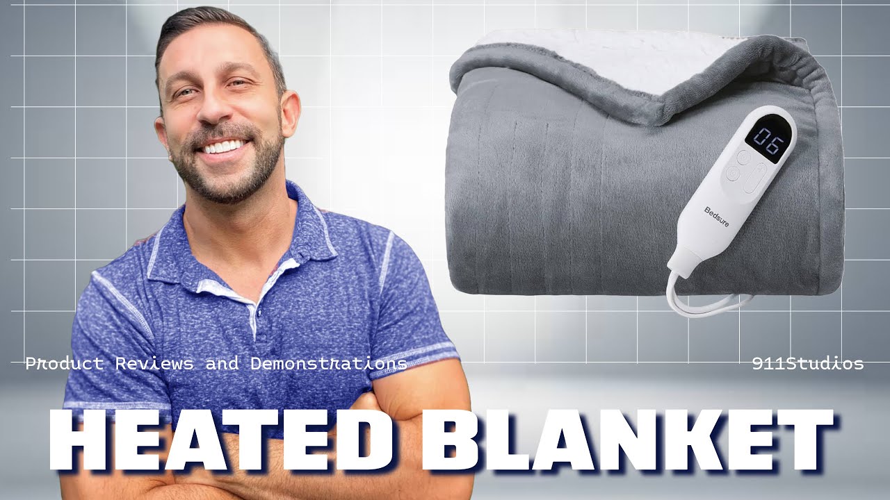 Bedsure Heated Throw — thumbnail of a cited video review