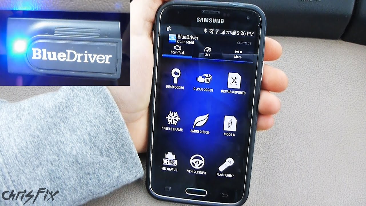 BlueDriver Bluetooth Pro — thumbnail of a cited video review
