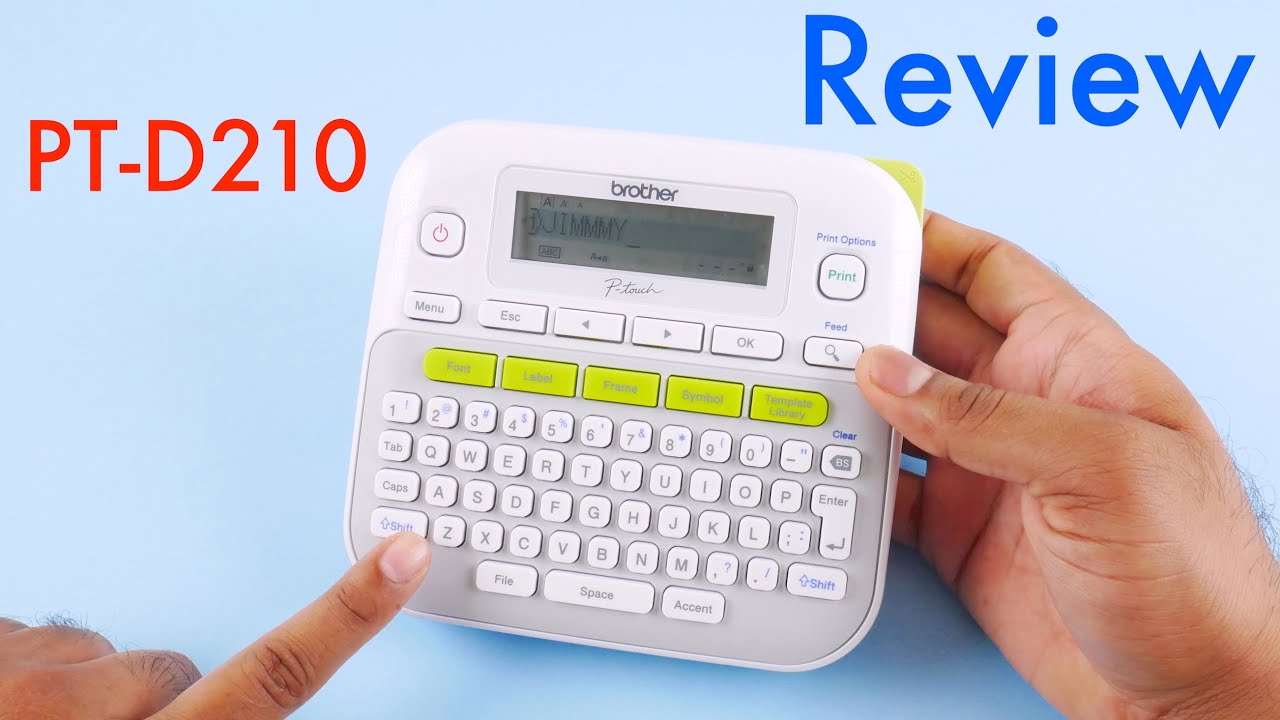 Brother PT-D210 — thumbnail of a cited video review